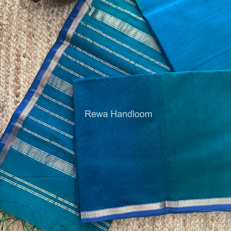 Maheshwari Morpankhi Shaded Plain Saree PSS015