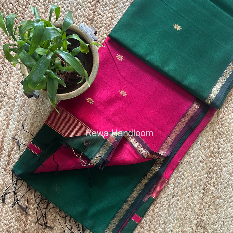 Star Butti Maheshwari Saree