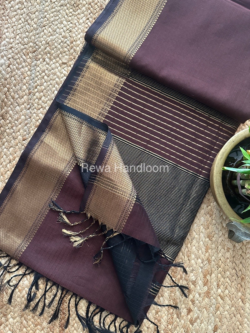 Maheshwari Zari Skirt Saree