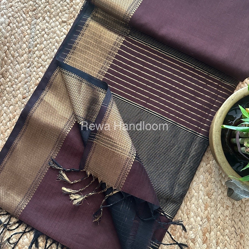 Maheshwari Zari Skirt Saree