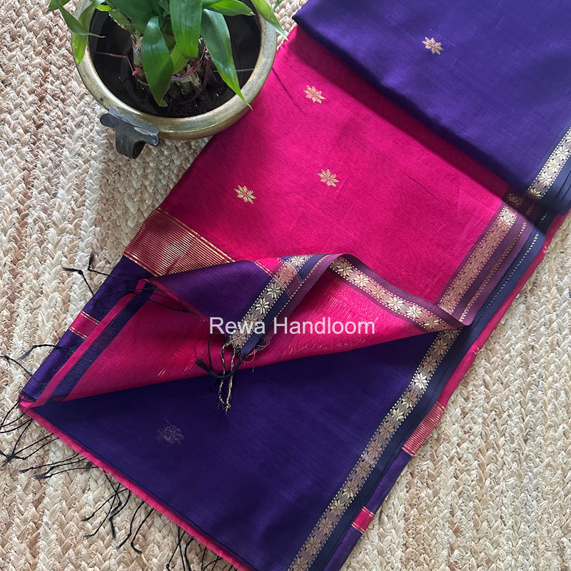Star Butti Maheshwari Saree