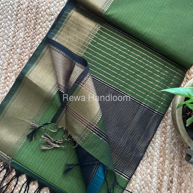 Maheshwari Zari Skirt Saree 