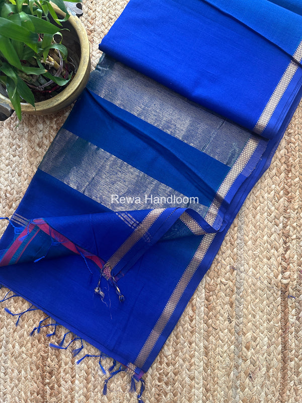 Maheshwari Shaded Plain Saree