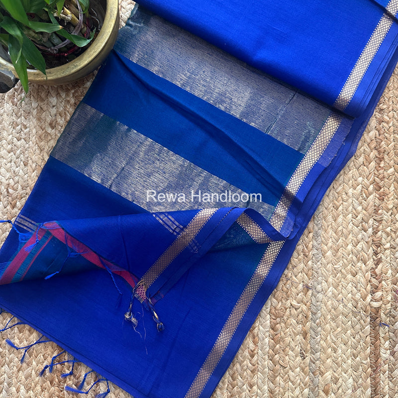 Maheshwari Shaded Plain Saree