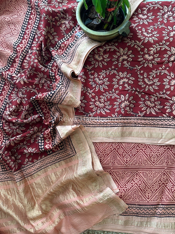 Maheshwari Bagh Print Suit