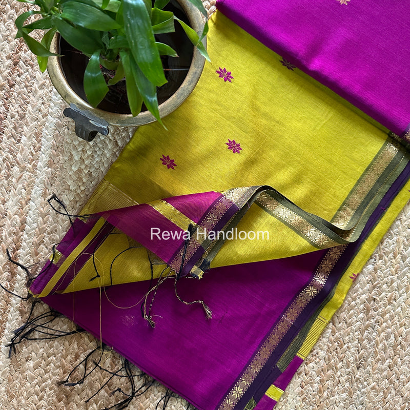 Star Butti Maheshwari Saree