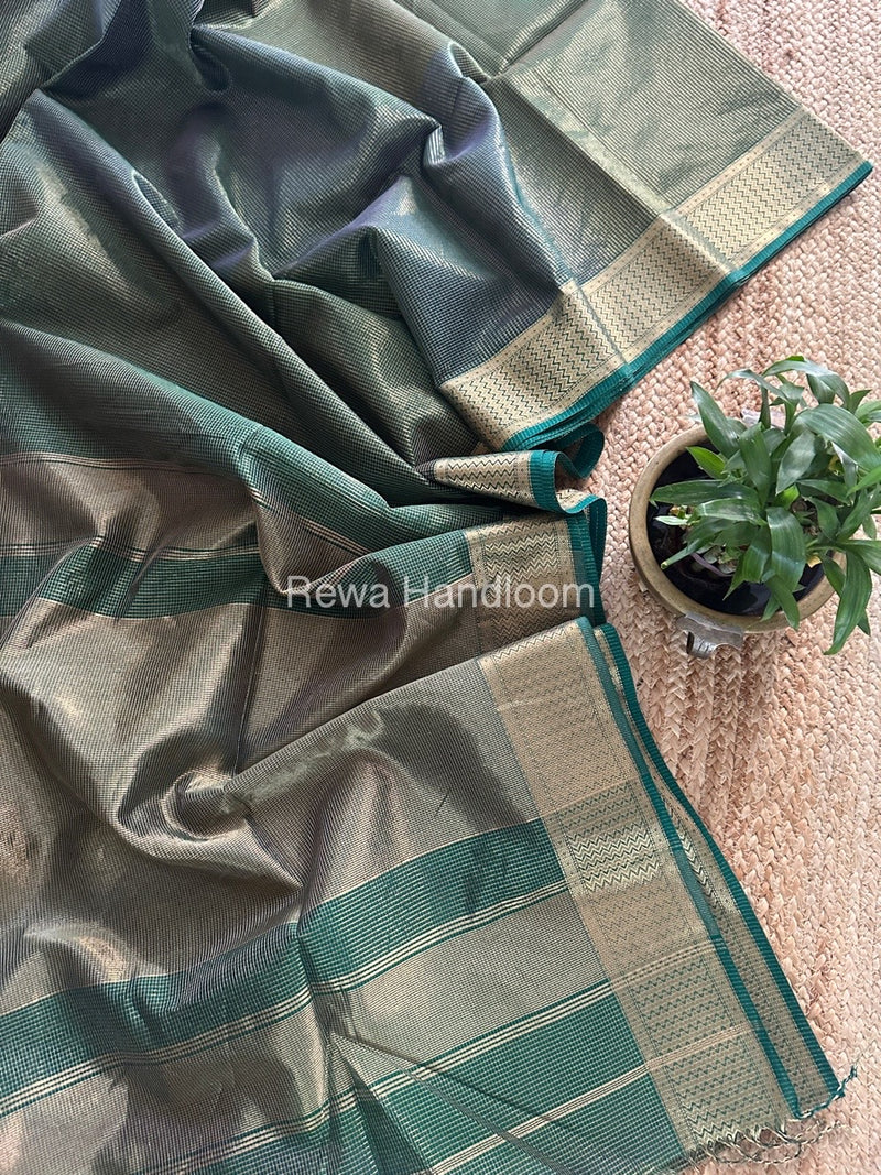 Exclusive Maheshwari Tissue Silk Saree