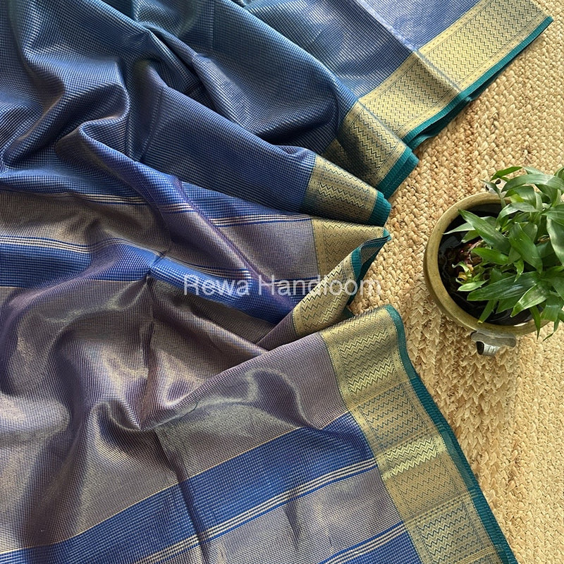 Exclusive Maheshwari Tissue Silk Saree