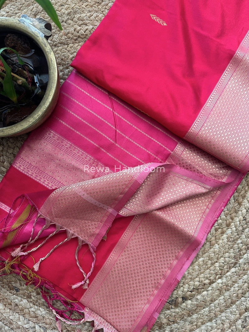 Maheshwari Pure Silk Saree