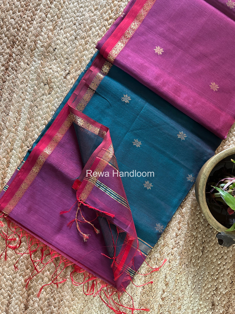 Star Butti Maheshwari Saree