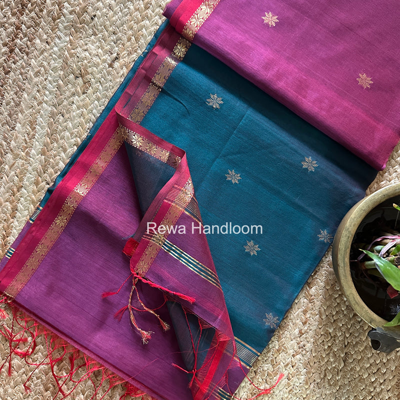 Star Butti Maheshwari Saree