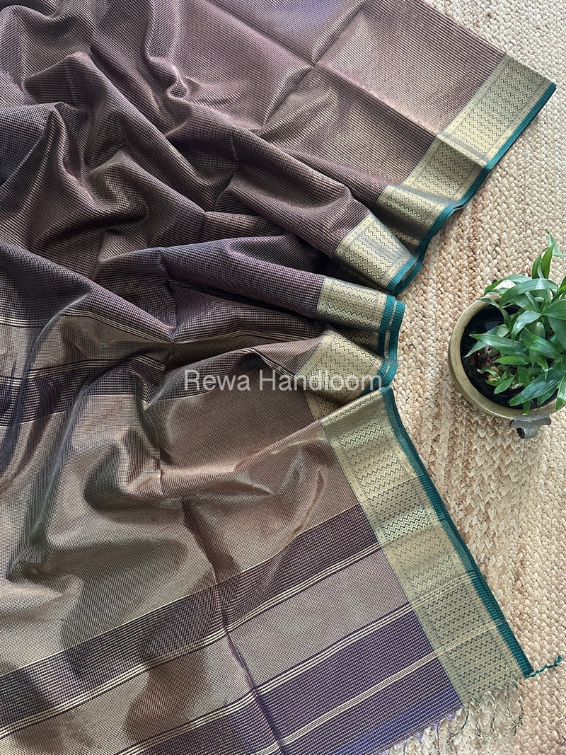 Exclusive Maheshwari Tissue Silk Saree