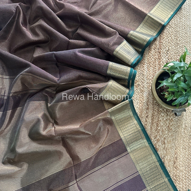 Exclusive Maheshwari Tissue Silk Saree