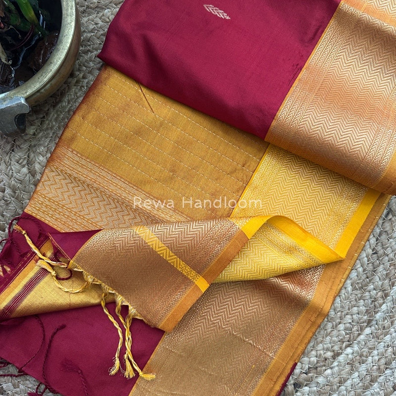 Maheshwari Pure Silk Saree
