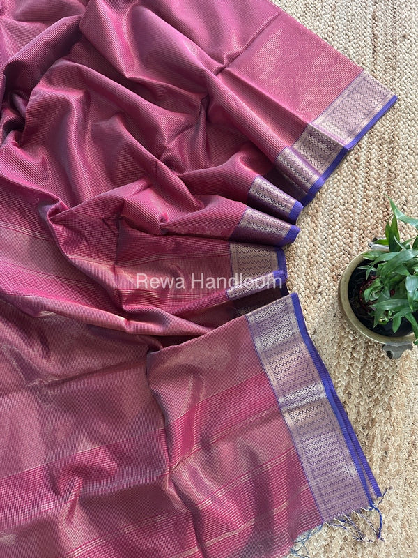 Exclusive Maheshwari Tissue Silk Saree