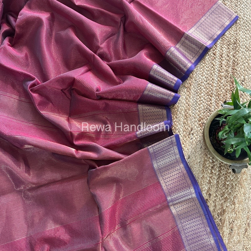 Exclusive Maheshwari Tissue Silk Saree
