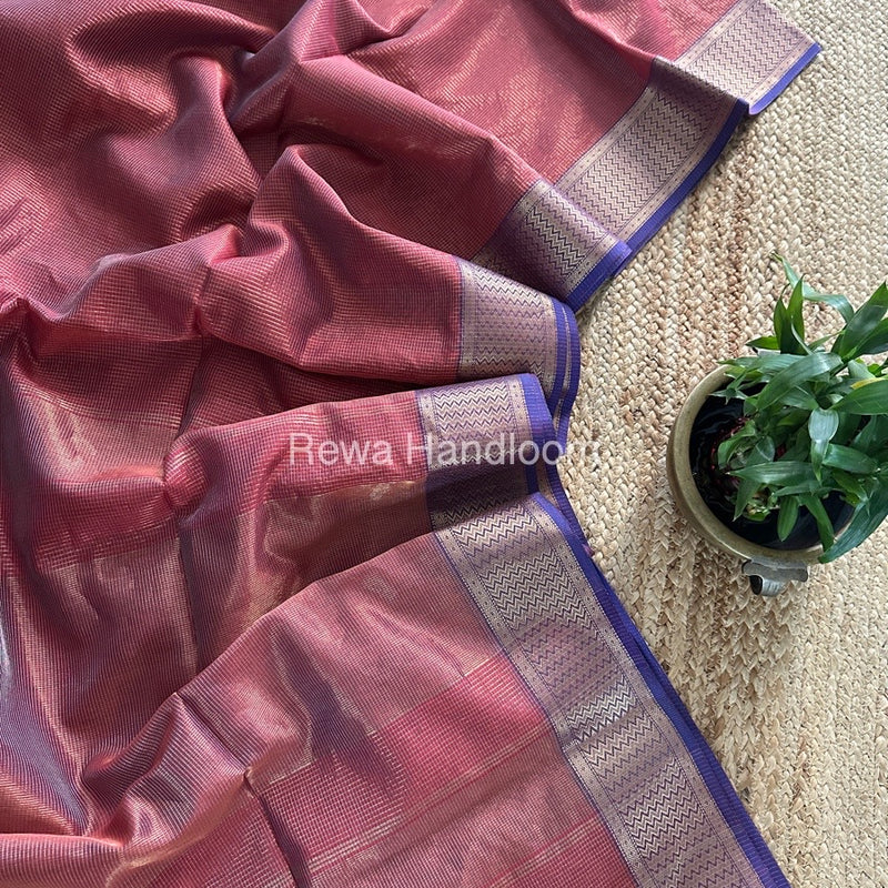 Exclusive Maheshwari Tissue Silk Saree