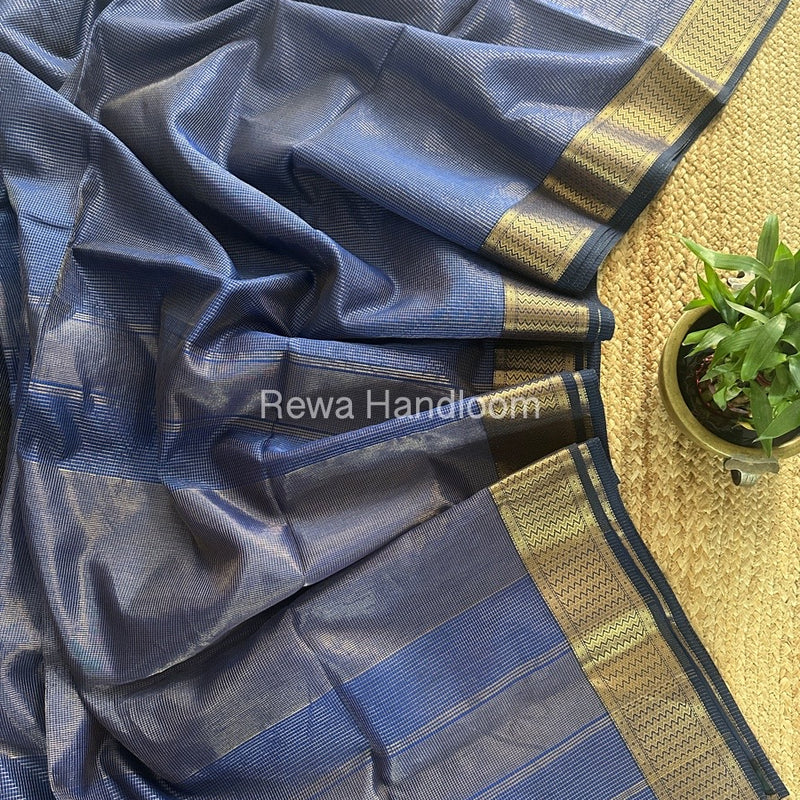 Exclusive Maheshwari Tissue Silk Saree