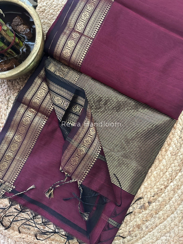 Maheshwari Zari Skirt Saree