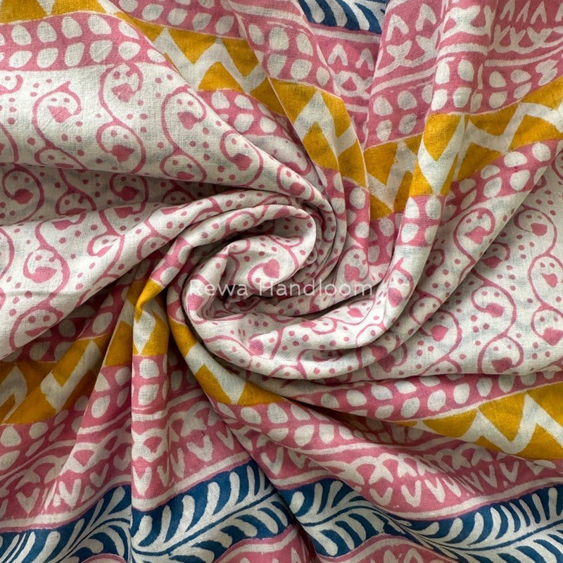 Blue Indigo Cotton Saree IND028