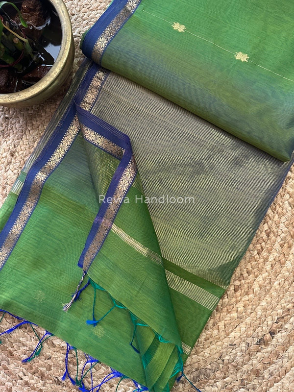 Zari Butti Maheshwari Saree