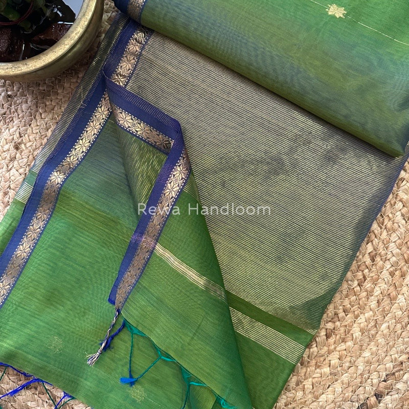Zari Butti Maheshwari Saree
