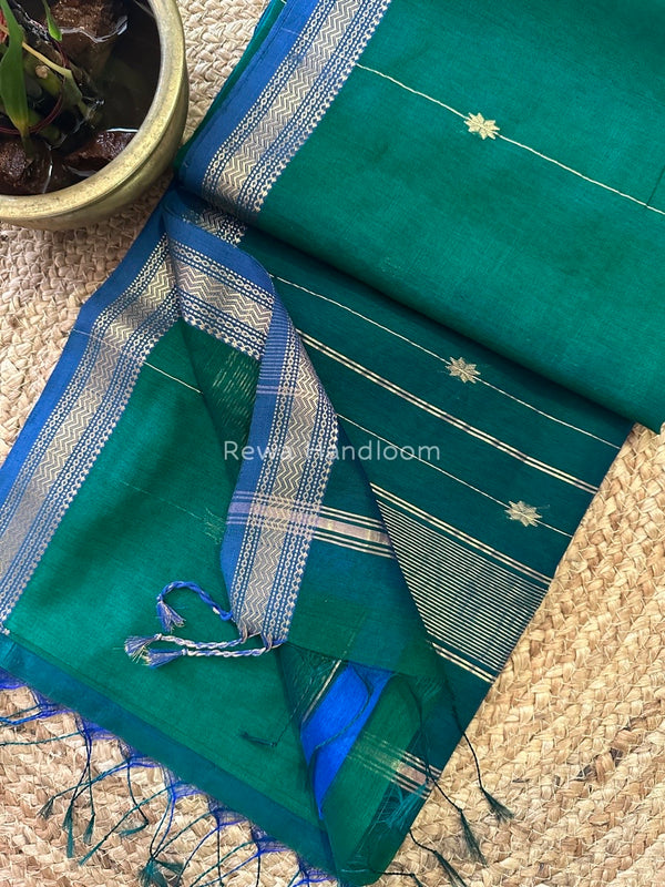 Zari Butti Maheshwari Saree