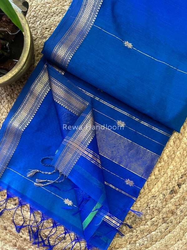 Zari Butti Maheshwari Saree