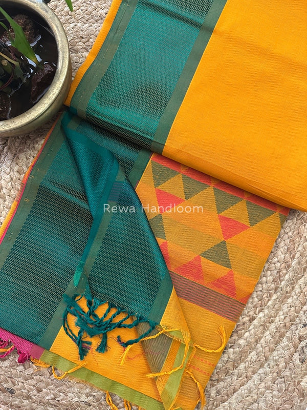 Maheshwari Heavy Pallu Saree 