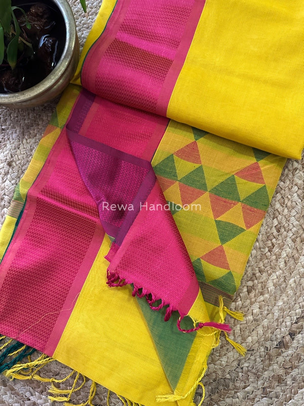 Maheshwari Heavy Pallu Saree