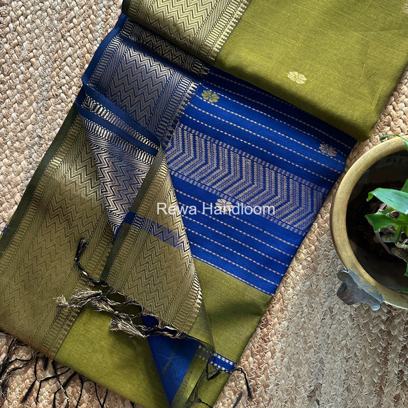 Maheshwari Rich Pallu Silk Saree