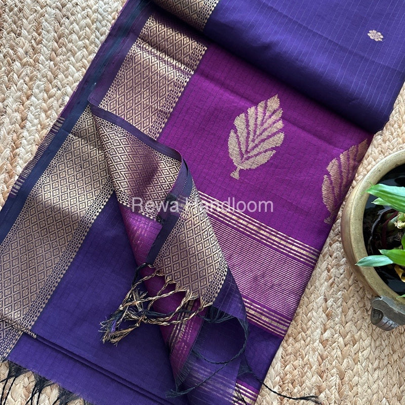 Maheshwari Butta Pallu Saree