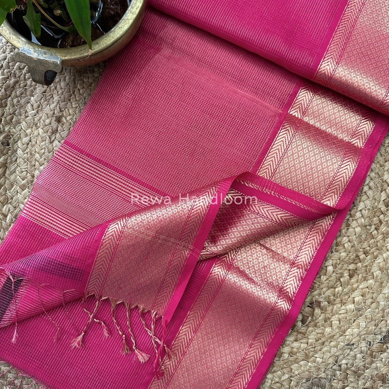 Exclusive Maheshwari Tissue Silk Saree