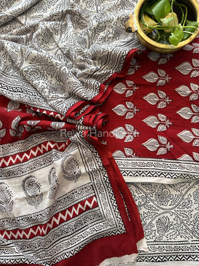  Bagh Print Cotton Suit