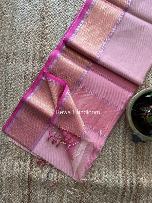 Exclusive Maheshwari Tissue Silk Saree