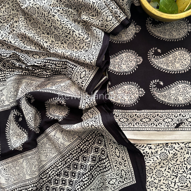  Bagh Print Cotton Suit