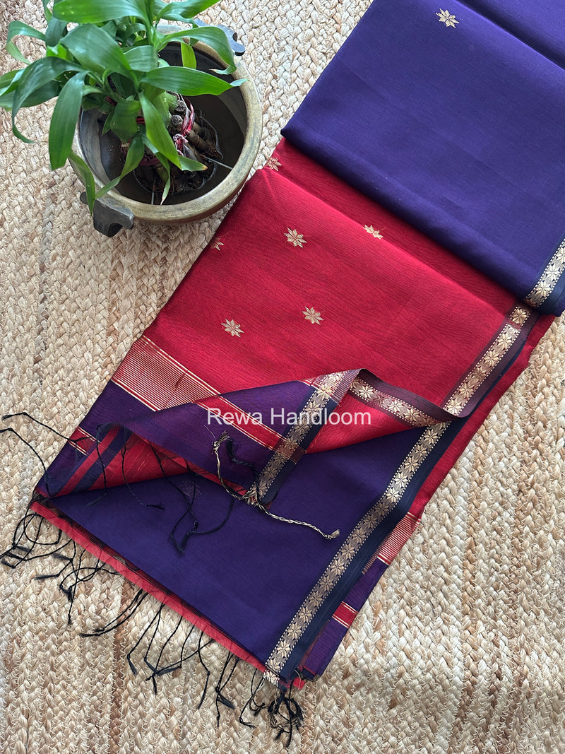 Star Butti Maheshwari Saree