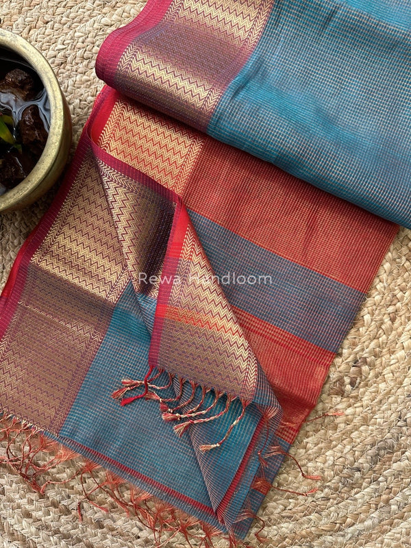 Exclusive Maheshwari Tissue Silk Saree
