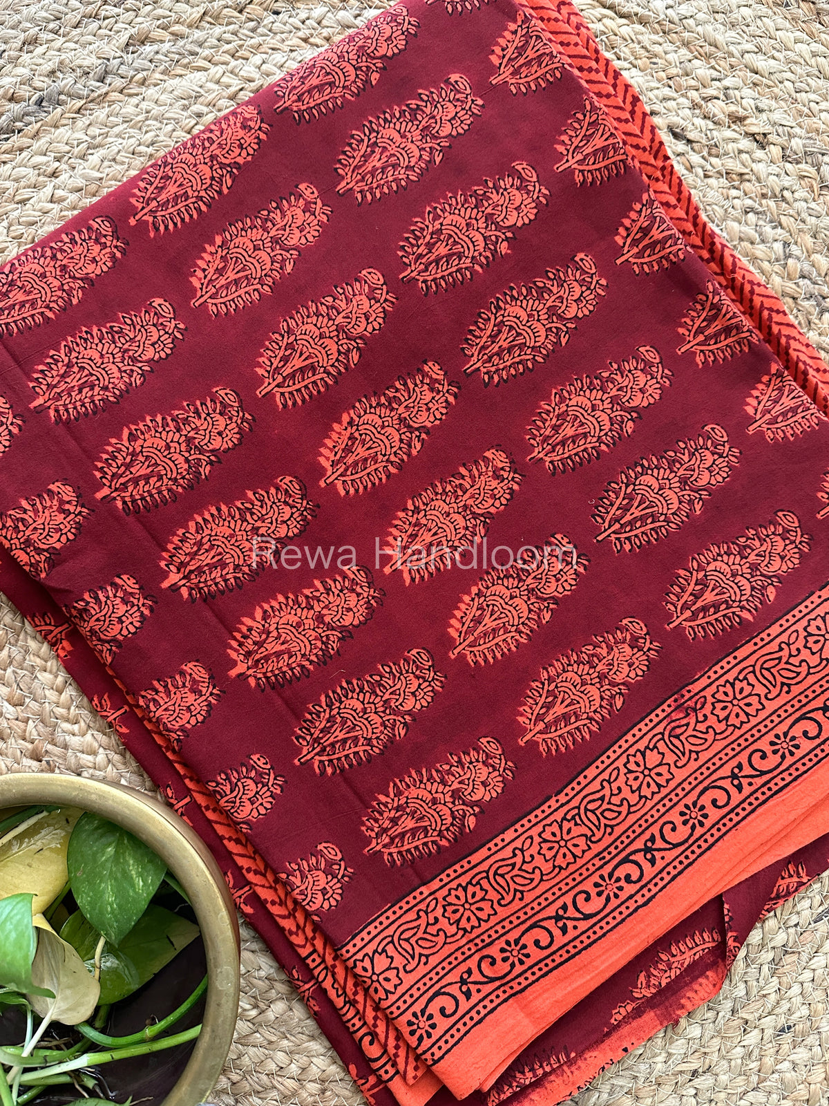  Bagh Print Cotton Suit