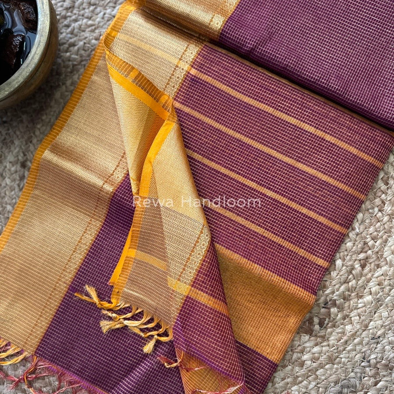 Exclusive Maheshwari Tissue Silk Saree