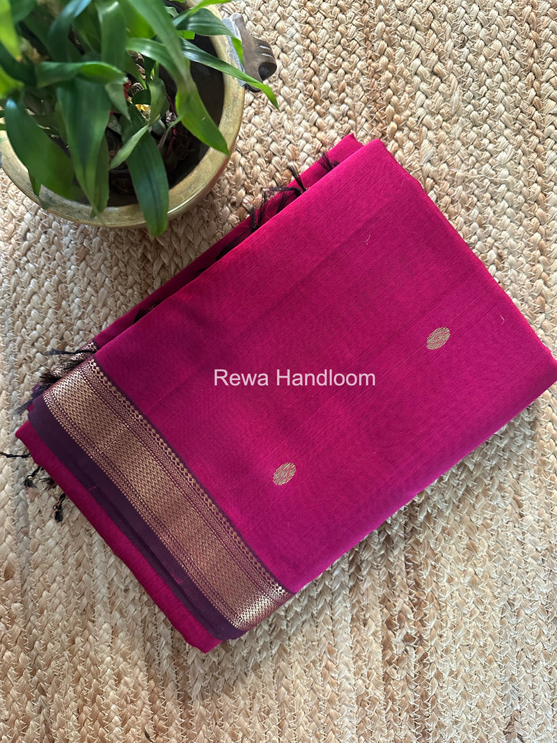 Maheshwari Rani Pink Aami Butti Saree SBT0085