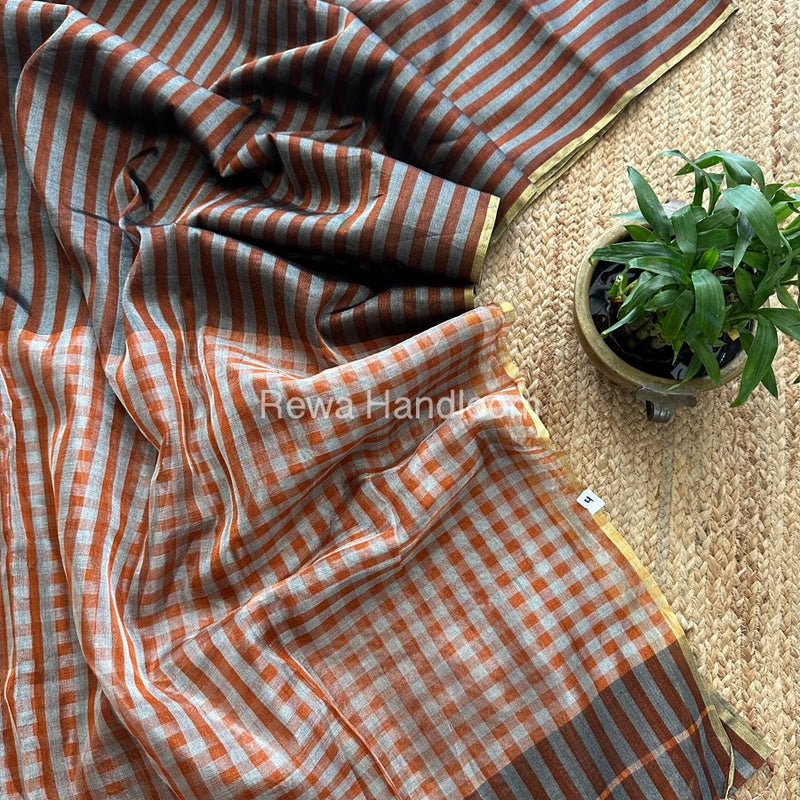 Exclusive Maheshwari Tissue Silk Saree