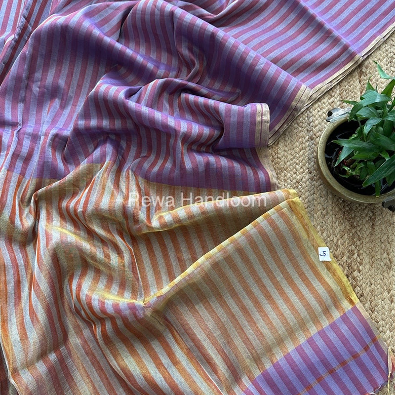 Exclusive Maheshwari Tissue Silk Saree