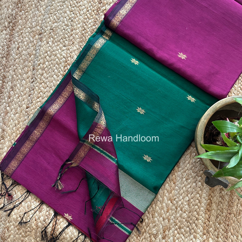 Star Butti Maheshwari Saree