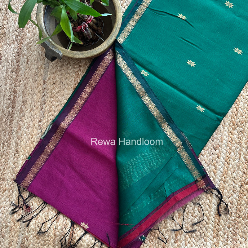 Star Butti Maheshwari Saree