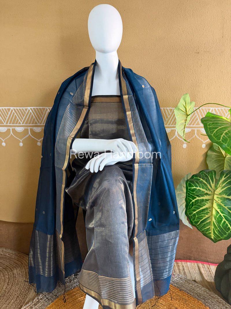 Maheshwari Tissue Top Dupatta Sets