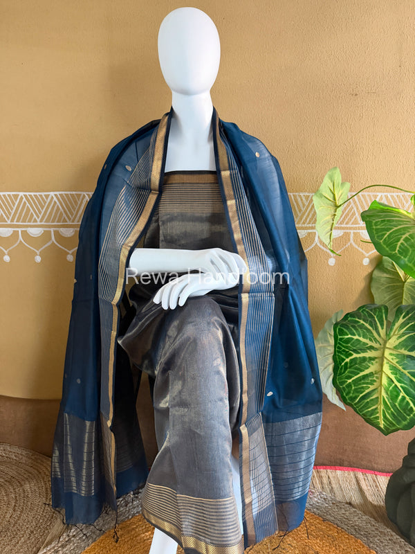 Maheshwari Tissue Top Dupatta Sets