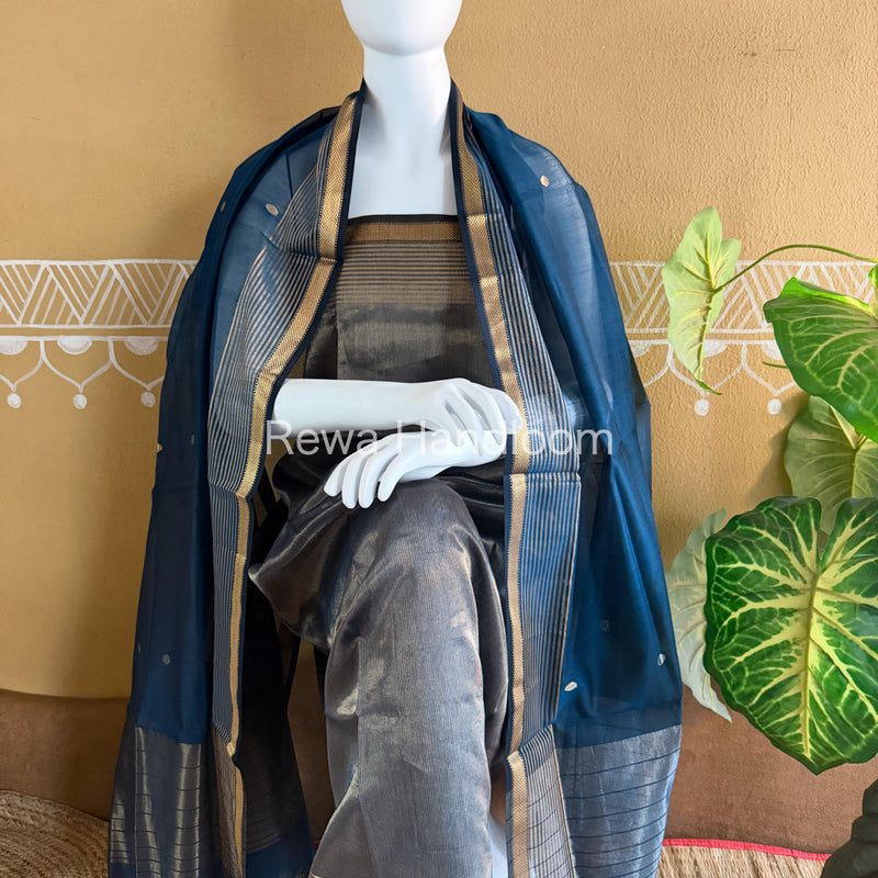 Maheshwari Tissue Top Dupatta Sets