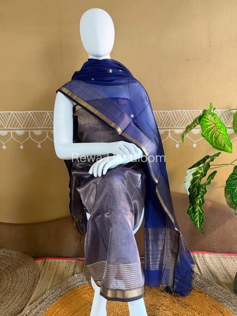 Maheshwari Tissue Top Dupatta Sets