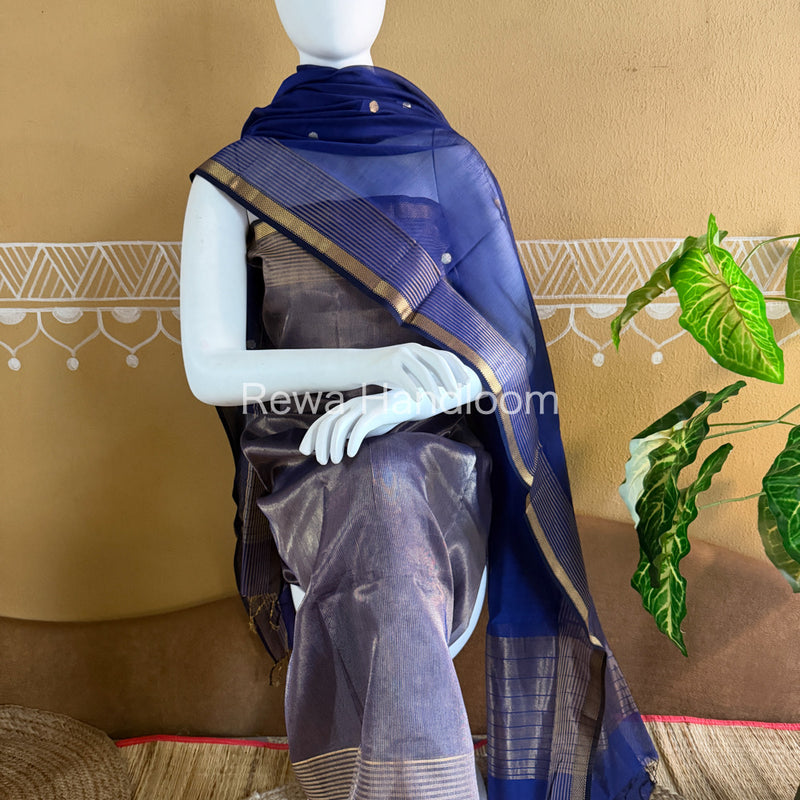 Maheshwari Tissue Top Dupatta Sets
